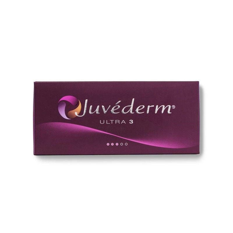 Juvederm Ultra 3 dermal filler 2 syringes x 1.0ml