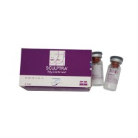 Sculptra 2vials injection plla facial lift 150mg power