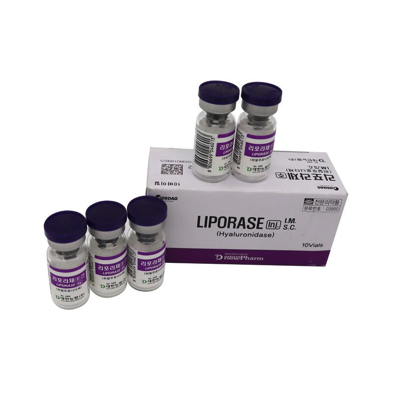 Liporase Dissolve Hyaluronic Acid Hyaluronidase Liporase Injection Lipolab to Remove Fillers