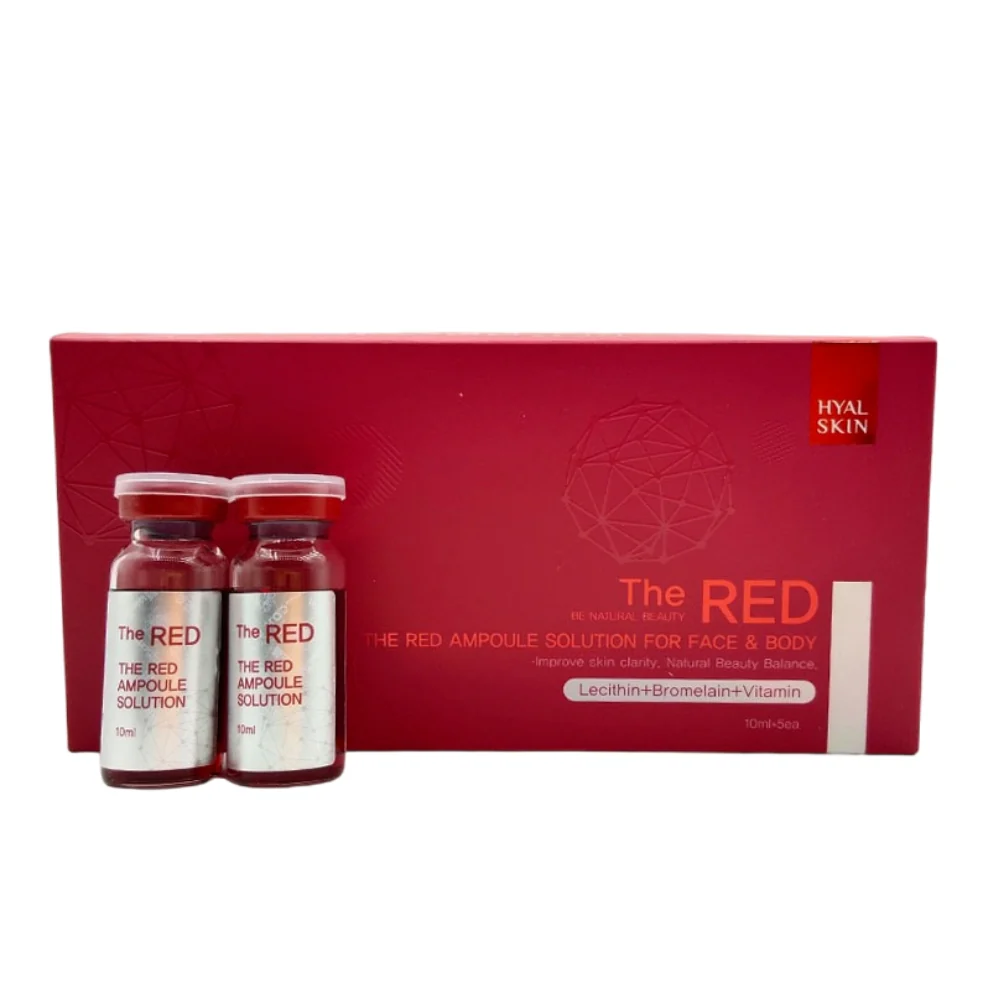 Red Ampoules Solution 10ml x 5vails fat loss    -S