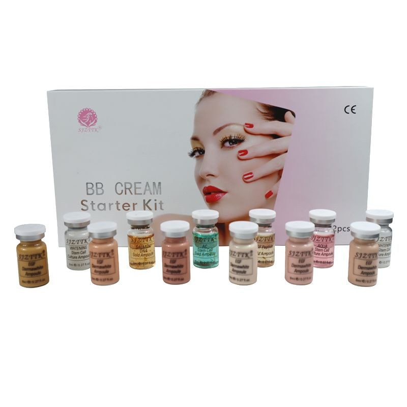 Stayve BB Shine Glow Customized Kit Booster and Pigments Mix - 12 Vials