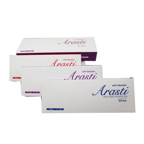 Arasti 1.1ml white plus A-plus Wrinkles remove filler injection