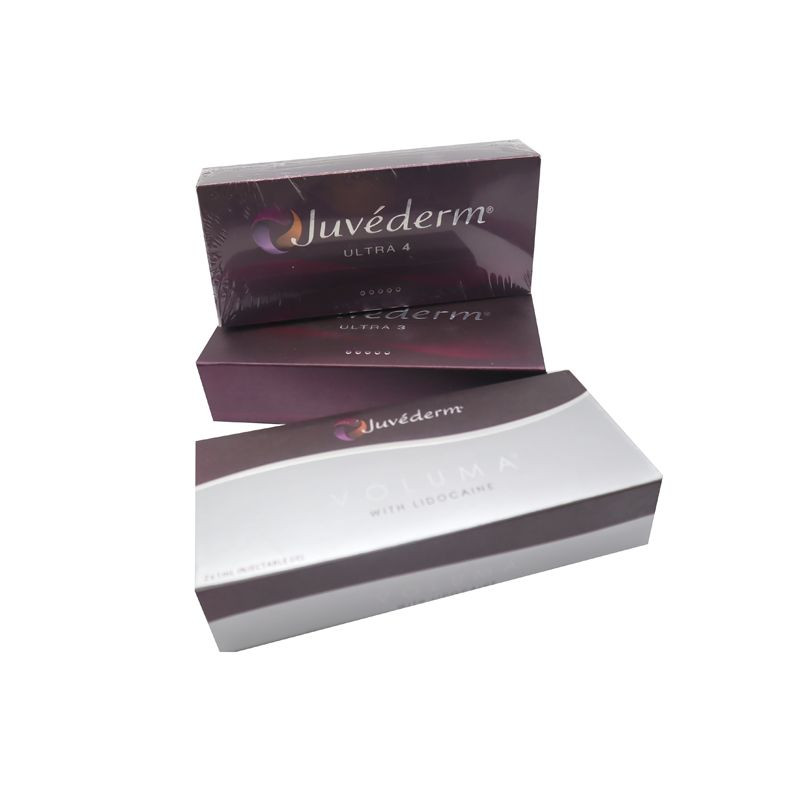 Juvederm Ultra 3 ultra 4 voluma  dermal filler 2 syringes x 1ml