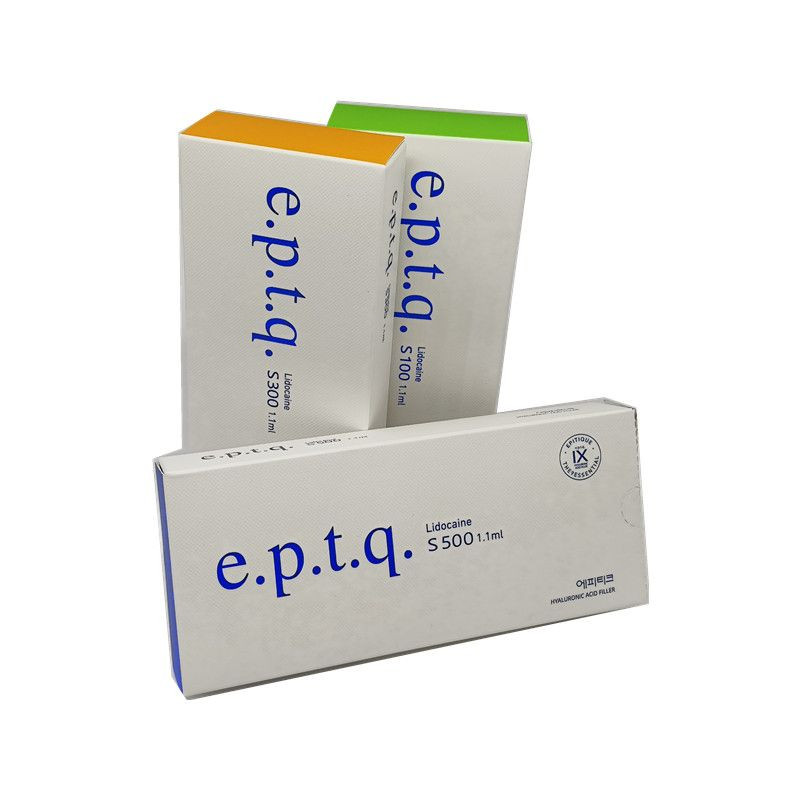 EPTQ Cross Linked Hyaluronic Acid Dermal Filler S100, S300, S500 LIDO