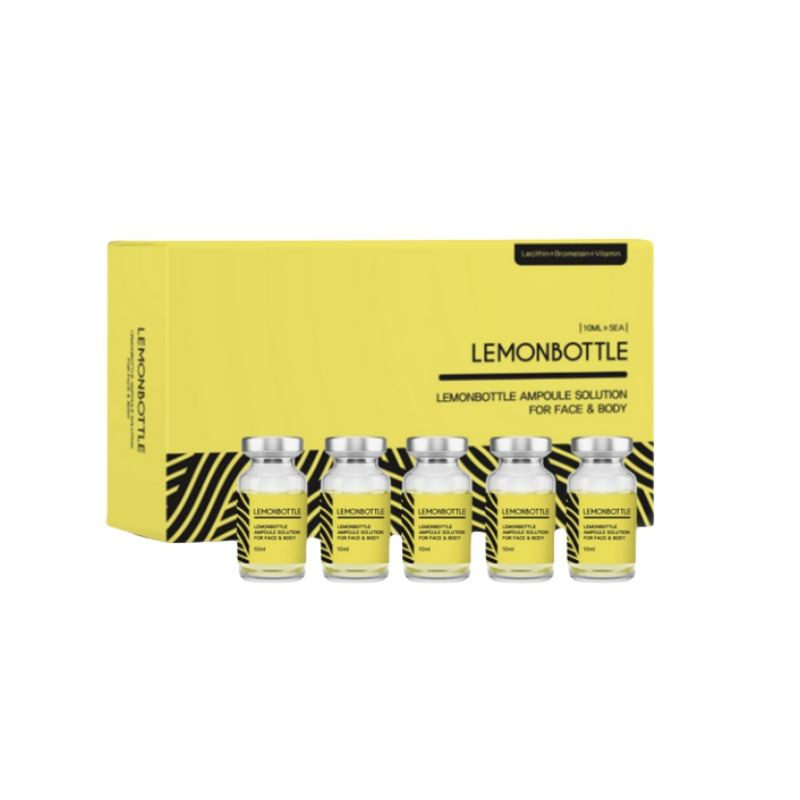 Lemon Bottle Ampoule Solution - 10ml X 5 Vials