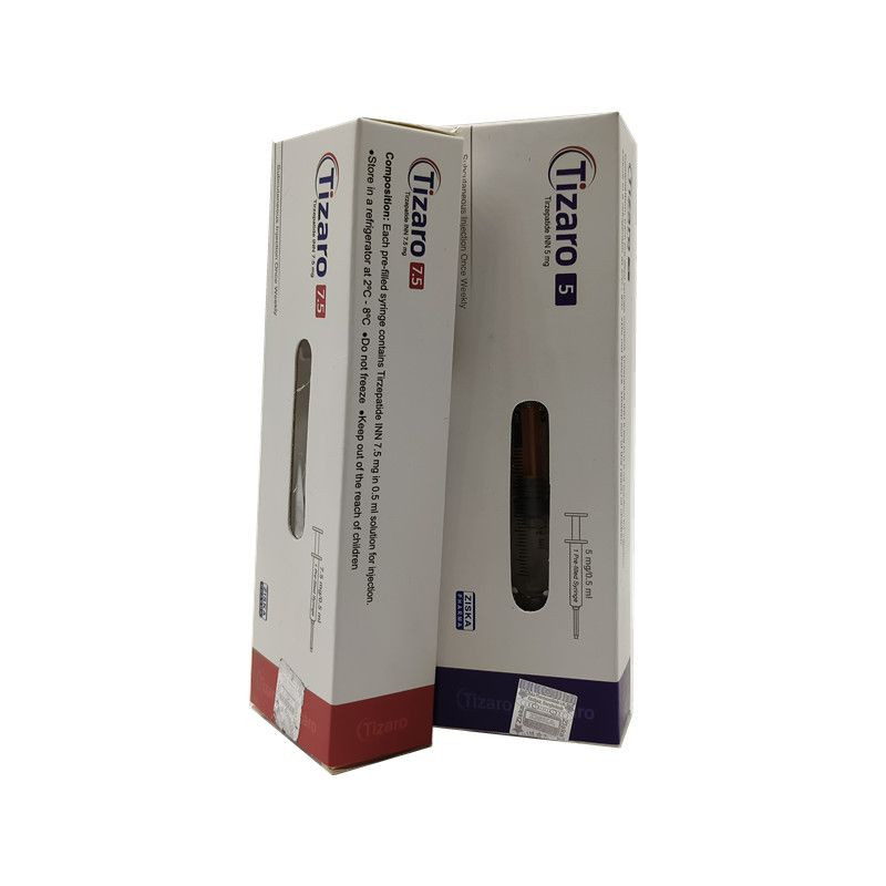 Tizaro Tirzepatide 5mg  7.5mg  0.5 mL subcutaneous pen injector